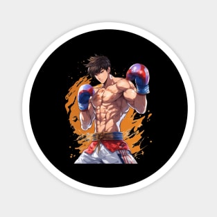 MMA Muay Thai Kick Boxing Magnet